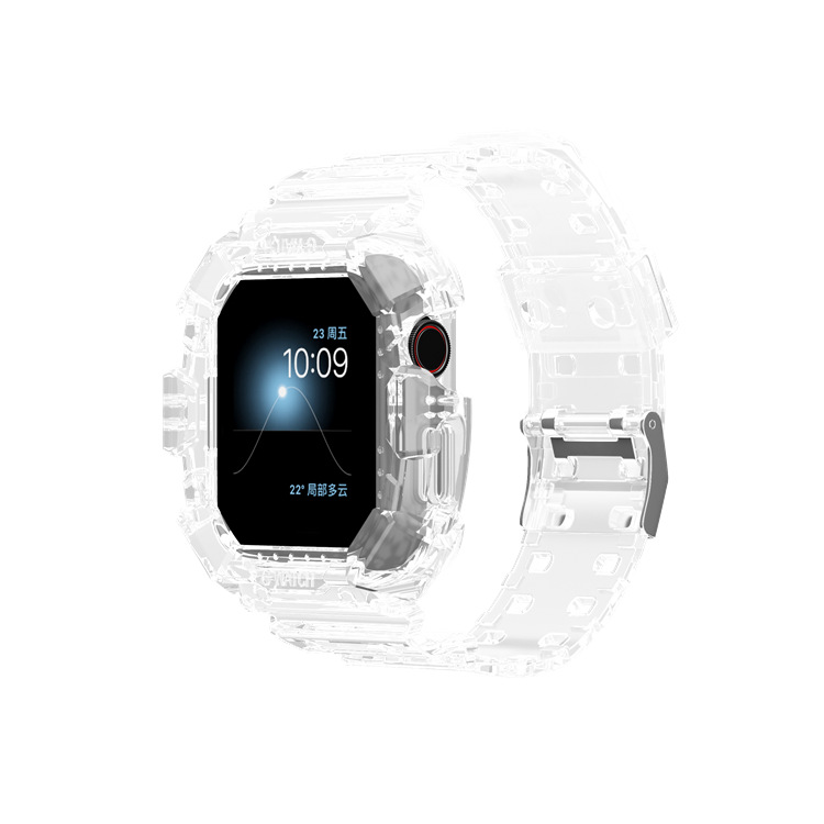 Dây Đeo Silicone Kiểu Dáng Thời Trang Dành Cho Đồng Hồ Thông Minh Apple Watch 38mm 40mm 42mm 44mm Iwatch Series Se 6 5 4 3 2 1