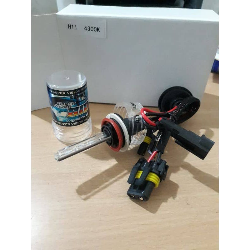 1 bóng xenon  chân H1 H7 H11 D2H 9005 màu Vàng 3000k hoặc 4300K  hoặc 6000k  cho đèn bi gầm , đèn pha xe Nouvo 5 6