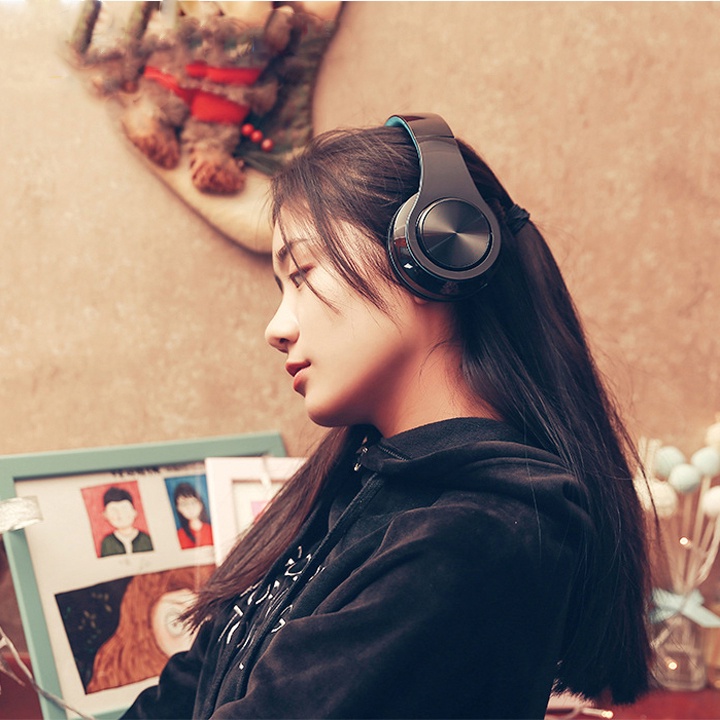 Headphone Bluetooth Chụp Tai LAVIE Âm Thanh Sống Động| Tai Nghe Chụp Tai Gaming Có Mic, Âm Bass Mạnh Chiến Game Cực Chất
