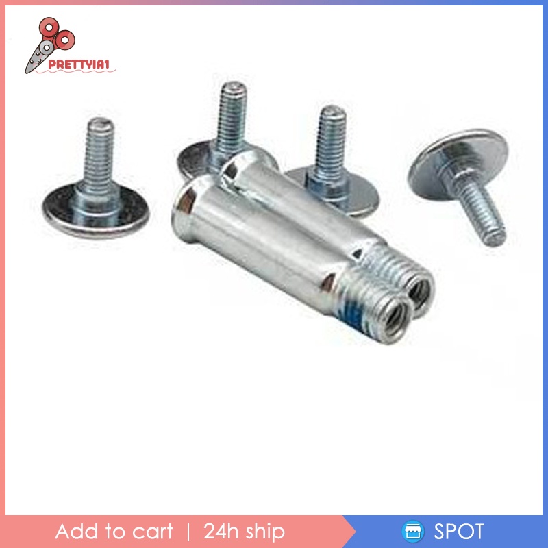 [Prettyia1] Phụ Kiện Chặn Phanh Xe Trượt Patin Bằng Nhựa Màu Đen Thông Dụng