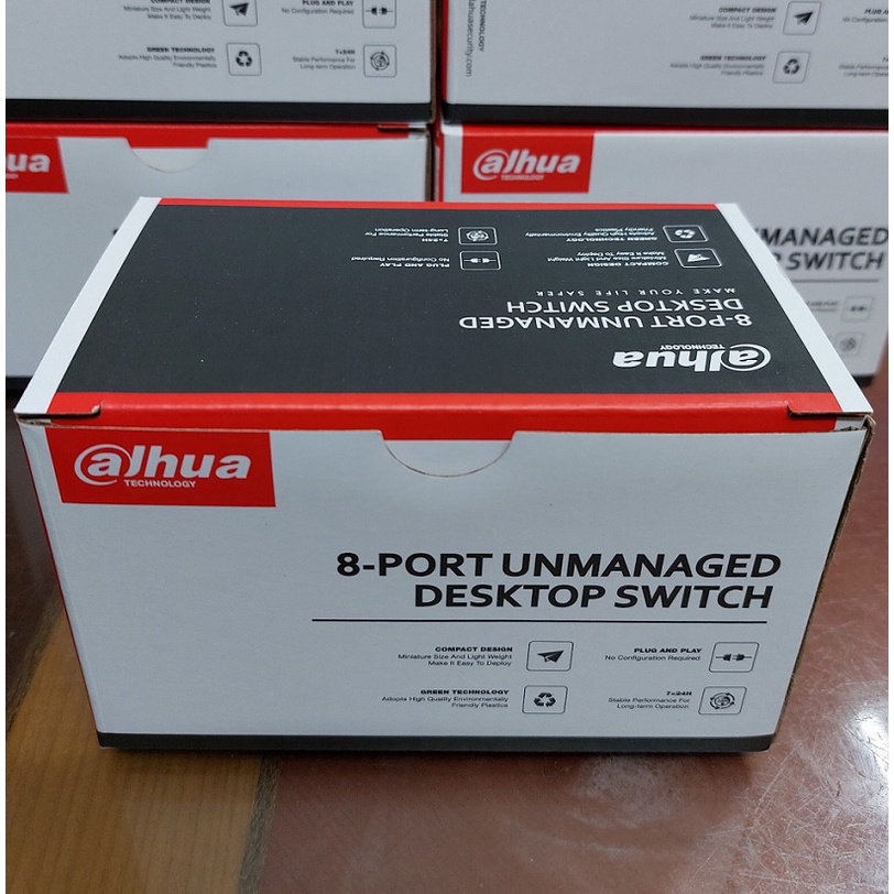 Bộ Chia Mạng Switch 8 Cổng Dahua DH-PFS3008-8ET-L 10/100Mbps