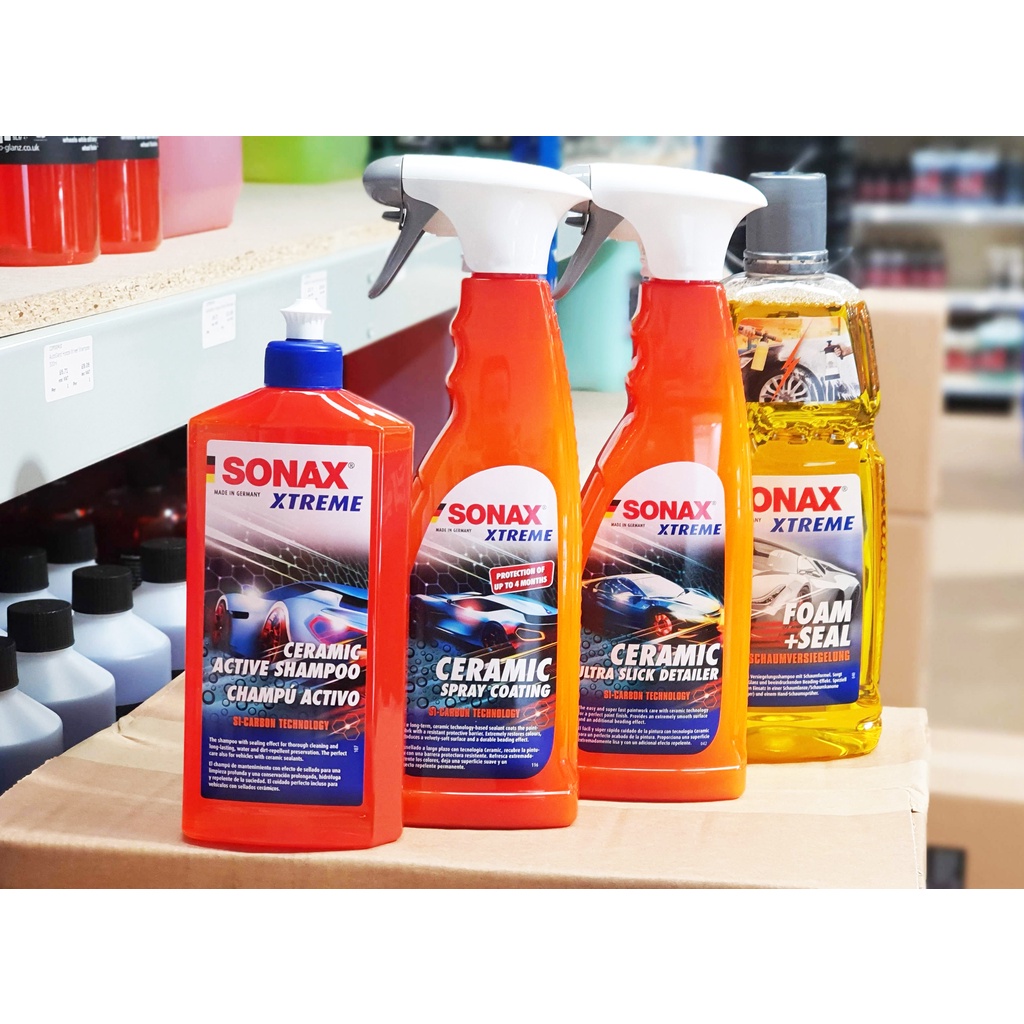 Sonax Xtreme Ceramic Ultra Slick Detailer phủ nhanh ceramic sơn xe 750ml