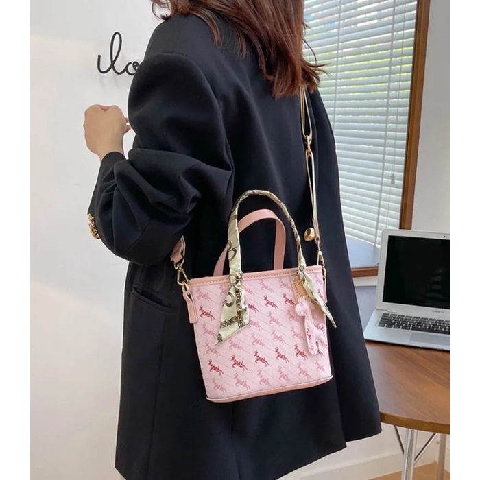 M14_Túi Xách Vuông Tự May Handmade