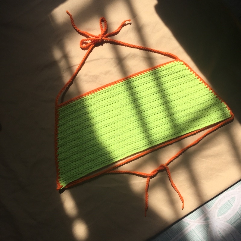 Áo croptop móc len - Croptop crochet 🧚‍♀️