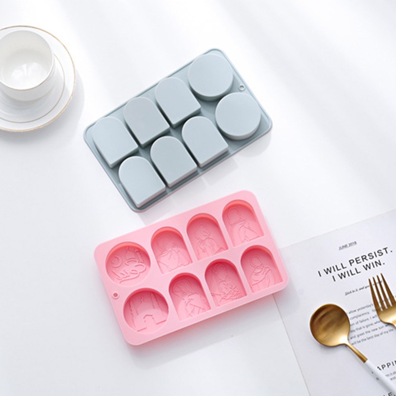 Khuôn Silicone Làm Kẹo Đường Trang Trí Bánh Kem