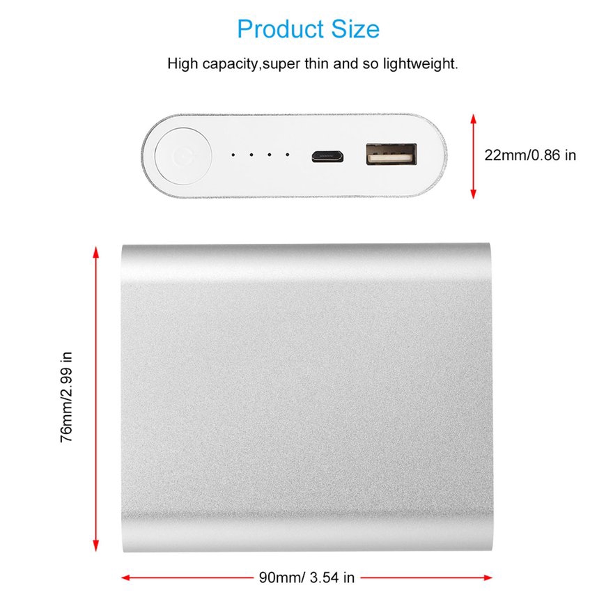 Sạc dự phòng phong cách 2020 dung lượng 3900mAh chất lượng cao