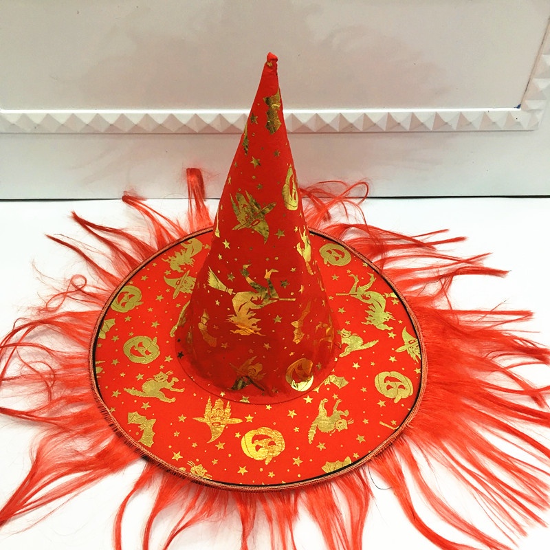 Mũ Phù Thủy Hóa Trang Halloween