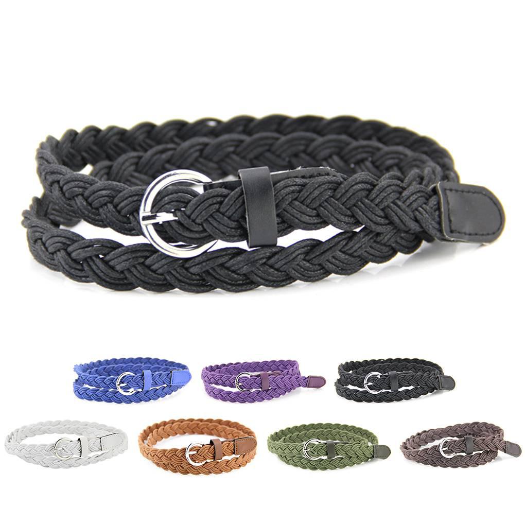 Thắt Lưng Da PU Màu Kẹo Ngọt Thời Trang Cho Nữ