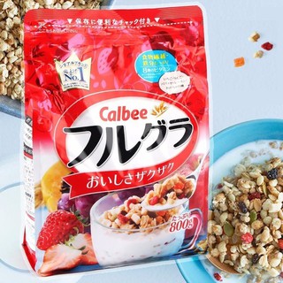 Ngũ cốc Calbee 800g nội địa Nhật
