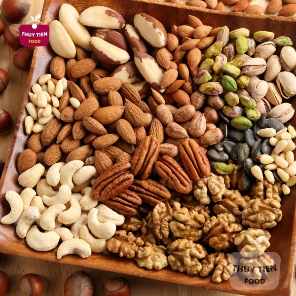 Hạt dinh đưỡng mix ngũ vị THUY TIEN FOOD, Hũ 500g Cao Câp