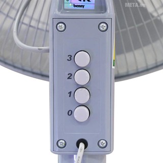Quạt quỳ Benny BF182F (màu ghi)