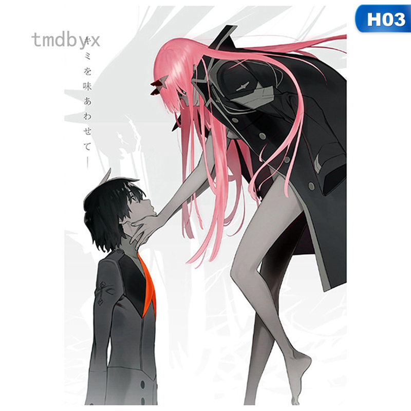 Tmdbyx Poster Nhân Vật Hoạt Hình Darling In The Franxx 02 Trang Trí Nội Thất