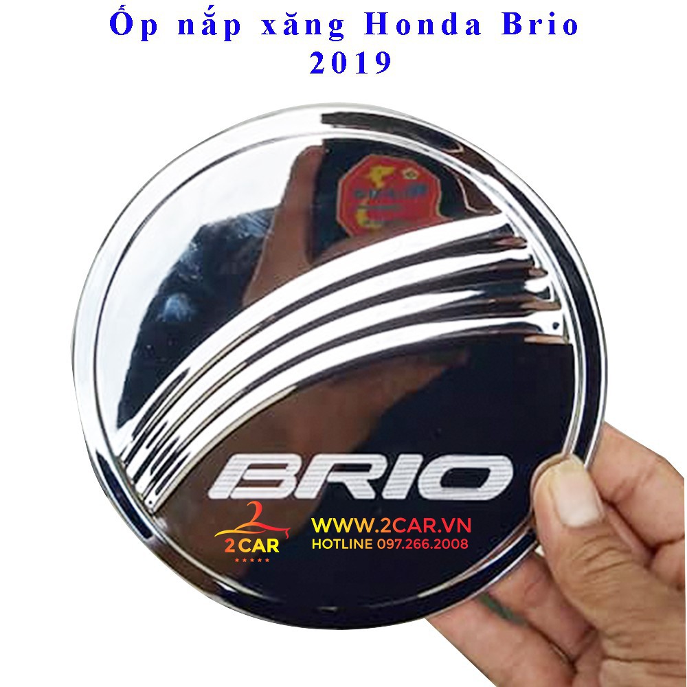 Ốp nắp bình xăng Honda Brio 2018-2020