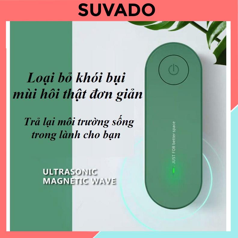 Máy lọc không khí mini khử mùi thuốc lá, nhà vệ sinh, khử mùi nấu bếp TS056 NAVADO