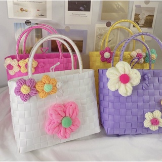 Túi xách Đan thủ công, giỏ xách nữ handmade