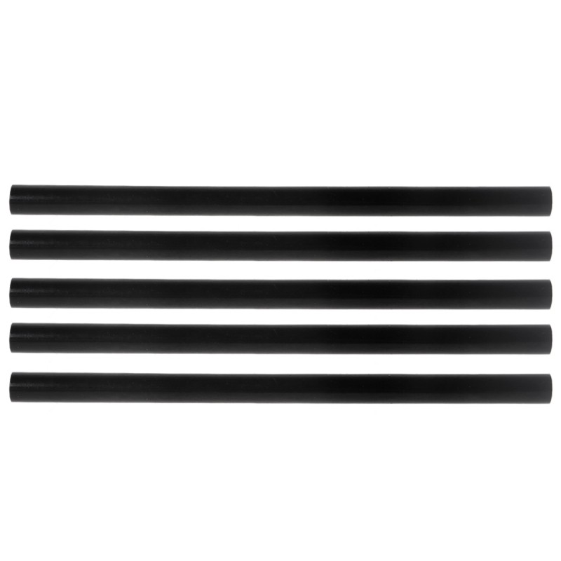 Set 5 cây keo nến màu đen 11mm chuyên dụng cho thợ làm đồ thủ công