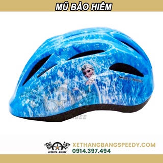 Mũ bảo hiểm trẻ em Protec họa tiết Elsa cho bé gái