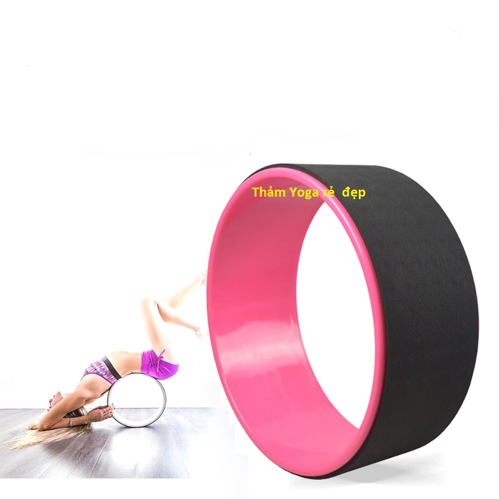 Vòng Tập Yoga, Vòng Yoga Pilates Bản 13cm Nhựa ABS Tập Lưng Cao Cấp Chính Hãng Yoga Wheel