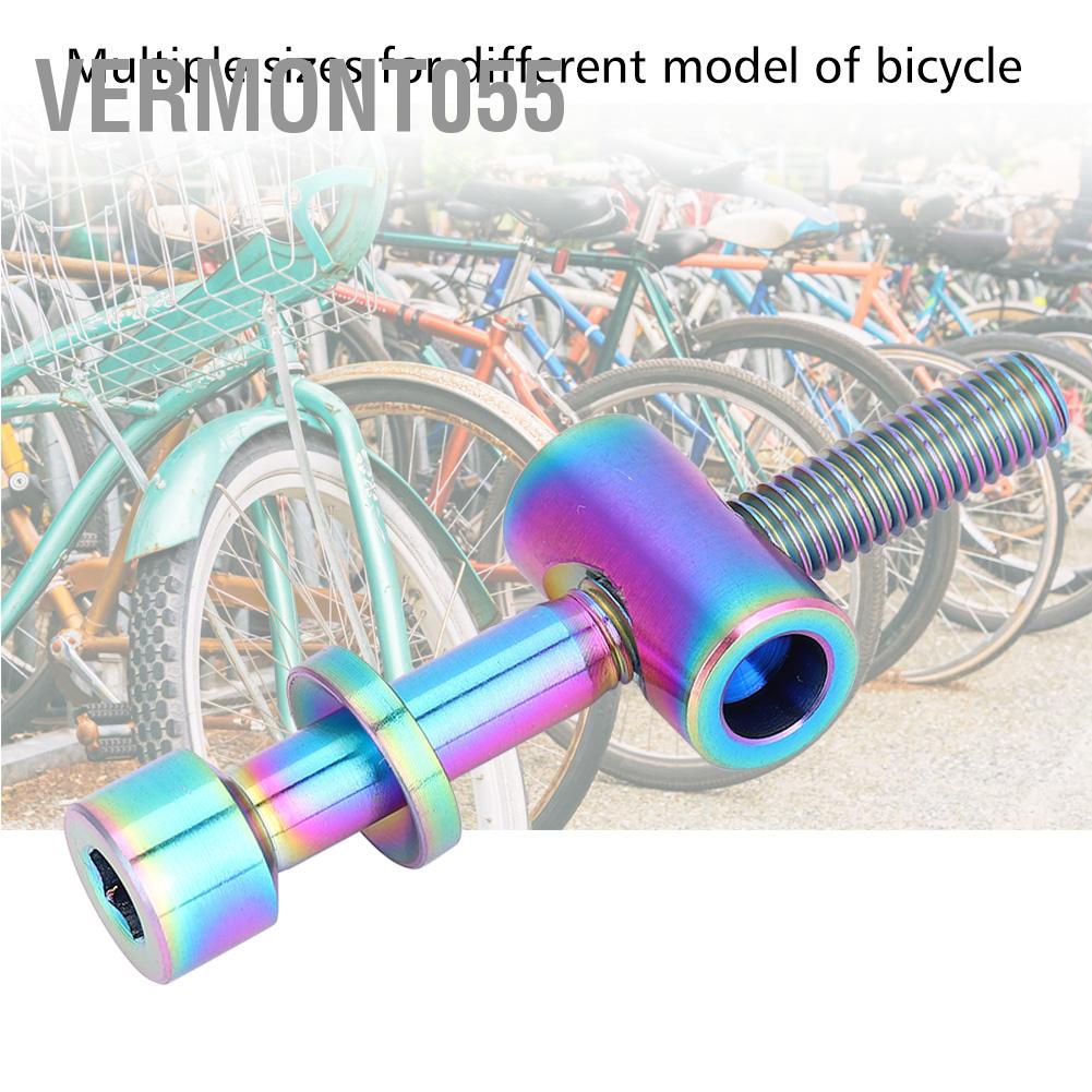 Bu lông hợp kim titan đầu M5x30/35/40mm đầu tròn thích hợp cho xe đạp