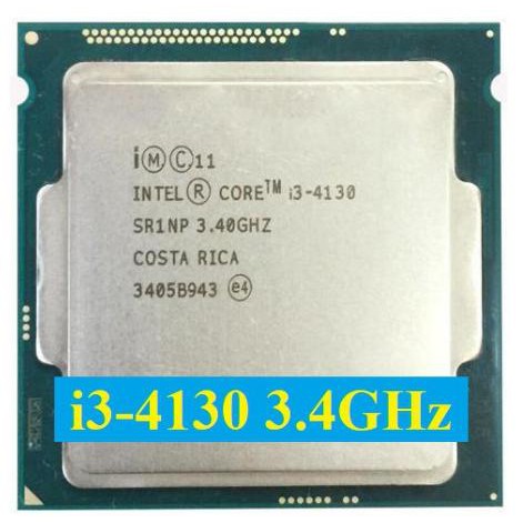 CPU Intel Core i3-4130 3.4 GHz, 3MB cũ i3 4130 socket 1150