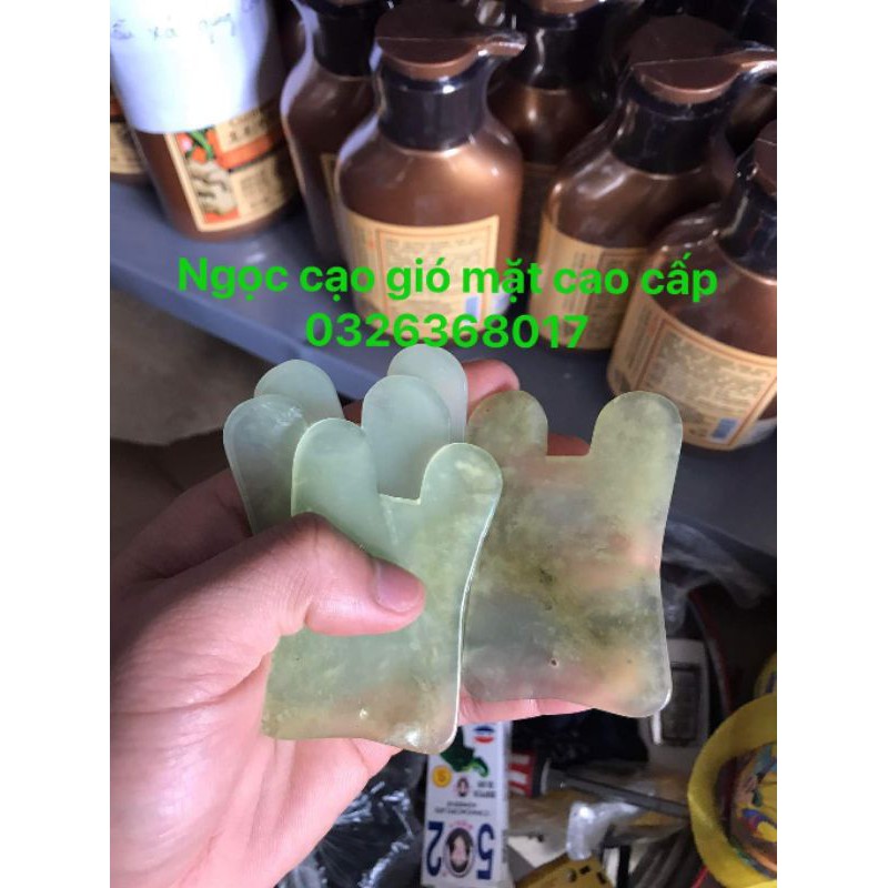 [ĐẸP KHÔNG TỲ VẾT] Ngọc cạo gió mặt, ngọc massage mặt, spa, chăm sóc mặt đông y | BigBuy360 - bigbuy360.vn