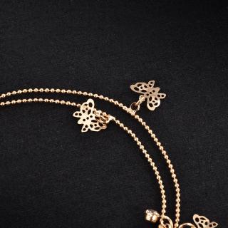 Lắc chân hình bướm đơn giản cho nữ