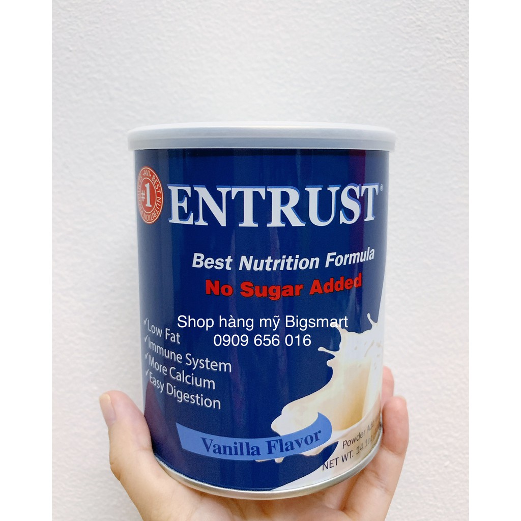 Sữa Bột Entrust Không Đường 400g