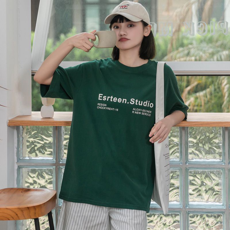 Áo Thun Xanh Lá EIGHTEEN Nam Nữ, Áo thun nữ Ulzzang Unisex Cocastore