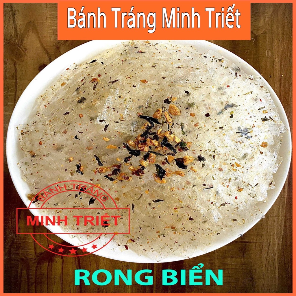 [Mã GROSALE giảm 10% đơn 150K] [500gr] Bánh Tráng Rong Biển - Bánh Tráng Tây Ninh