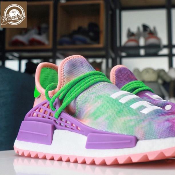 thanh lý dọn kho ( Uy tín nhất ) Giầy NMD Human race pharrell holi festival thể thao sneaker nam nữ đi chơi * new RT
