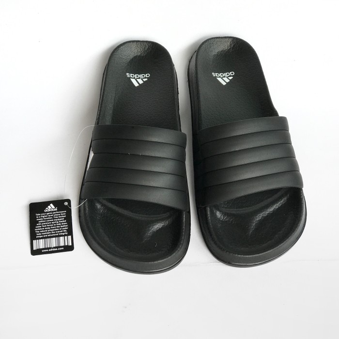 Giày sandal adidas Adilette màu đen chất liệu cao su cho nam