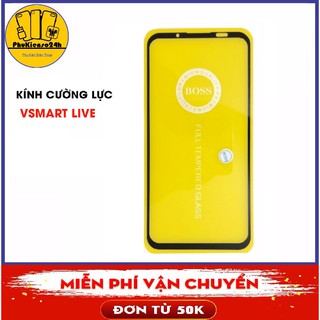 Kính cường lực 10D Vsmart live Full keo tràn viền tặng bộ phụ kiện dán