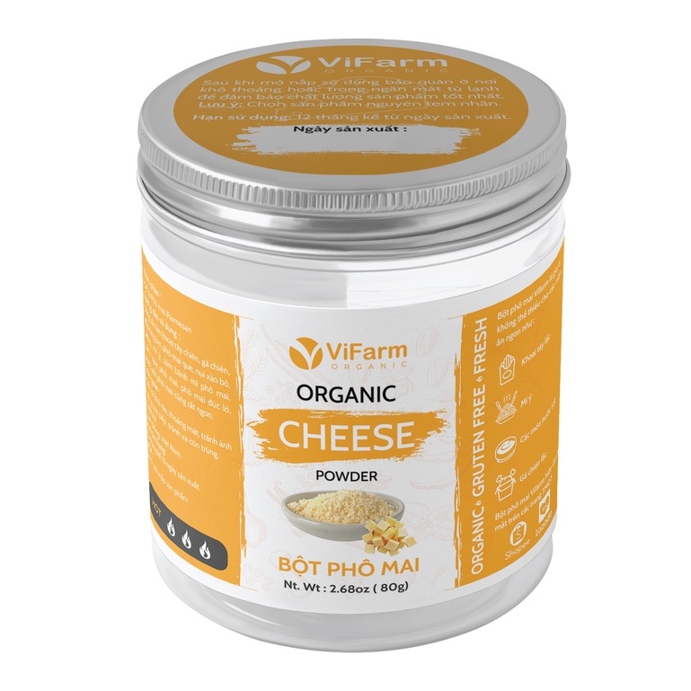 Bột Phô Mai Truyền Thống 80G Bùng Vị Ngon Món Ăn Hấp Dẫn Khó Cưỡng | BigBuy360 - bigbuy360.vn