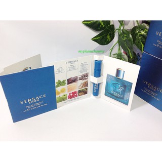 Mẫu Thử Nước Hoa Vial Nam Versace Eros