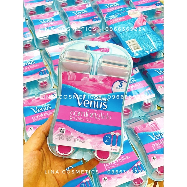 Set 2 dao cạo nữ Venus đầu bơ hàng Úc