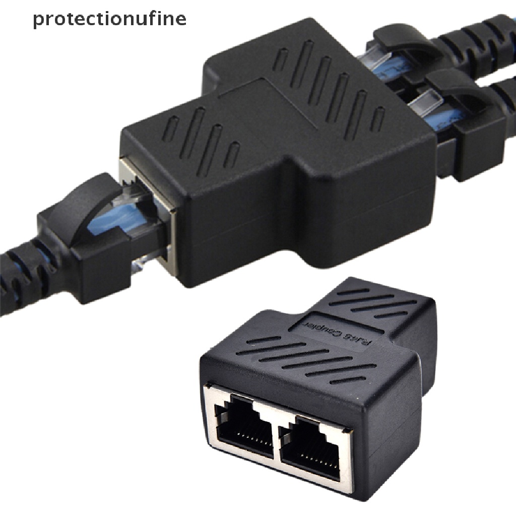 Đầu Nối Dây Cáp Mạng LAN ethernet RJ45 1 Sang 2