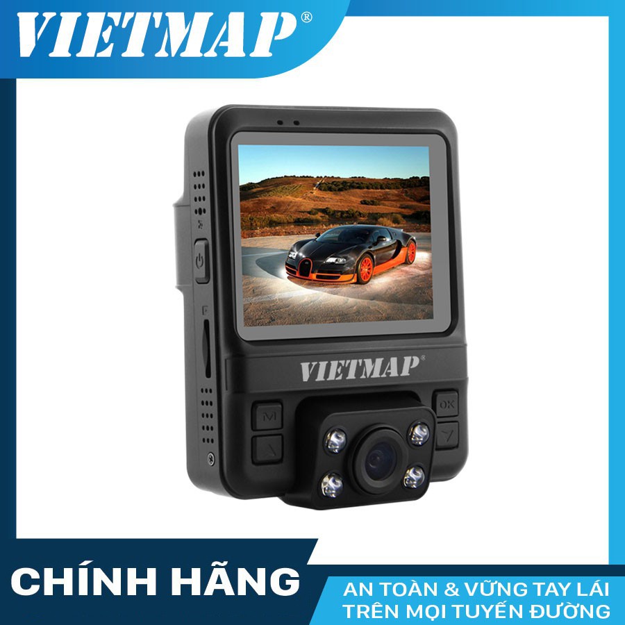 Camera hành trình VIETMAP C63 cho xe ô tô + thẻ nhớ 32/64GB Class 10 | BigBuy360 - bigbuy360.vn