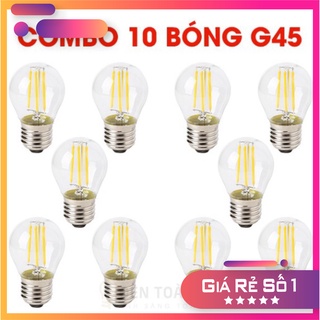 Combo 10 G45 bóng led edison - Đèn Toàn Lợi OWL Lighting