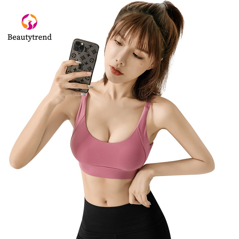 Áo ngực thể thao chống sốc có khóa gài kiểu dáng thời trang cho nữ