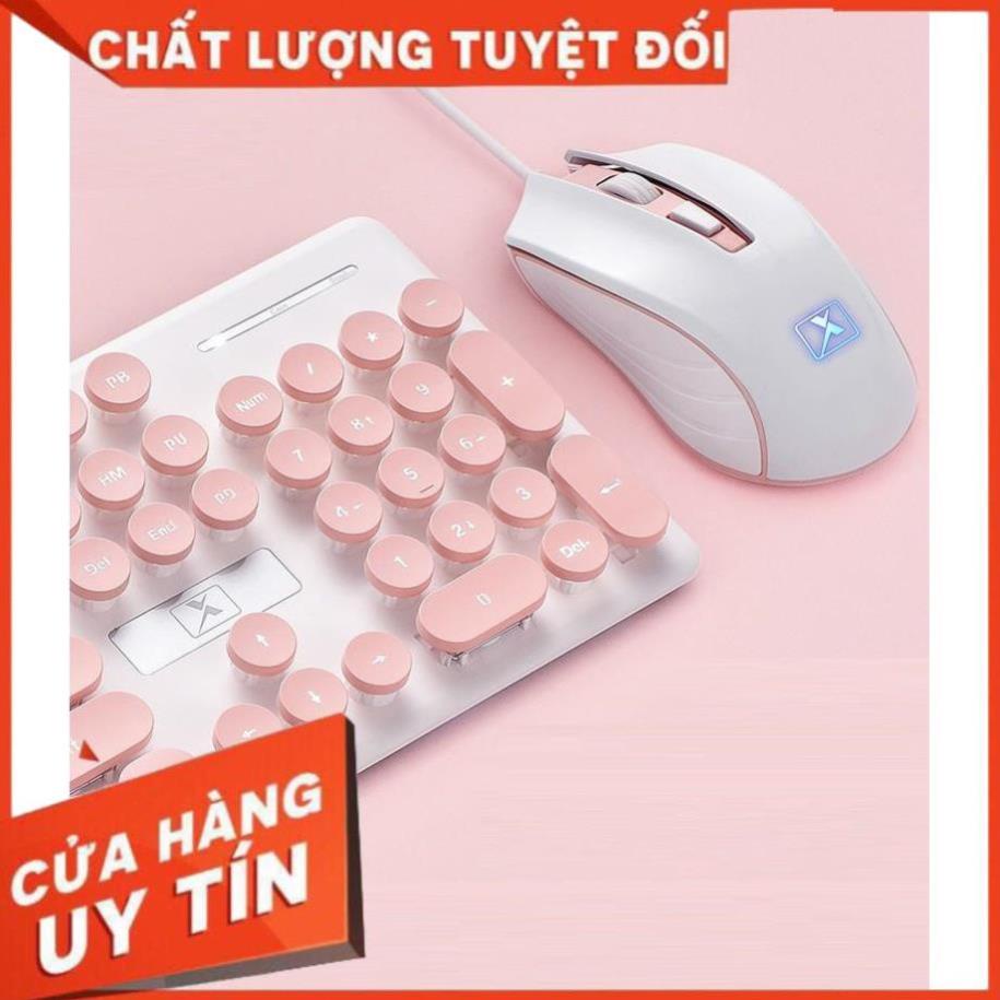 Phím chuột có dây cao cấp - Combo bàn phím chuột có đen led siêu đẹp N518