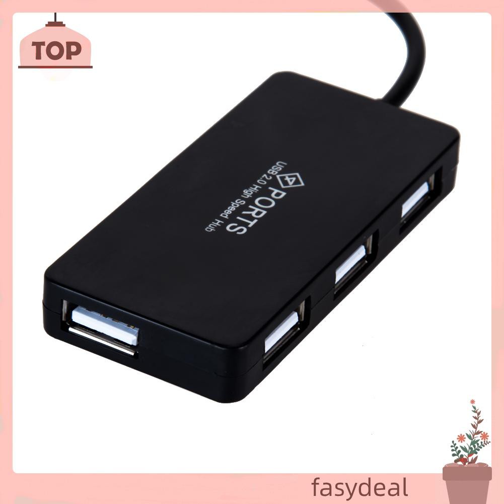 (Fas) Cáp Chia 4 Cổng Usb 2.0 Tốc Độ Cao