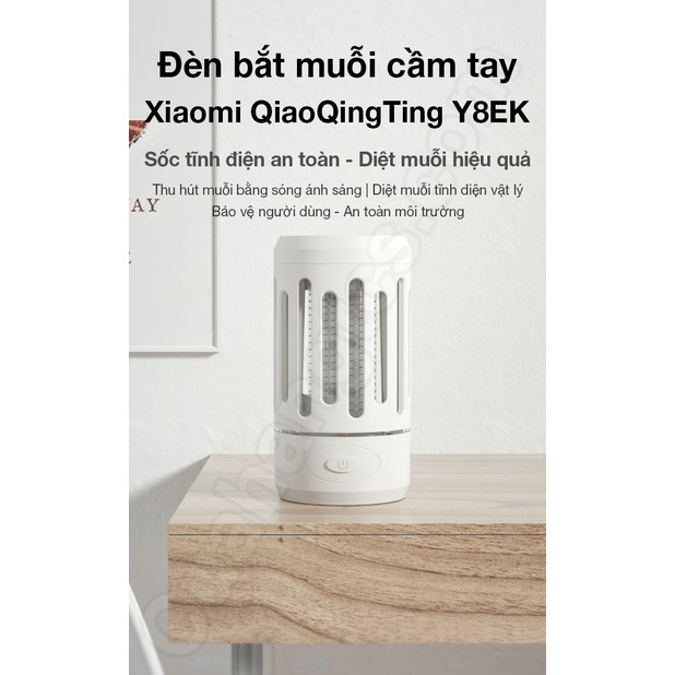 Đèn bẫy bắt muỗi cầm tay đa năng thông minh Xiaomi QiaoQingting Y8EK
