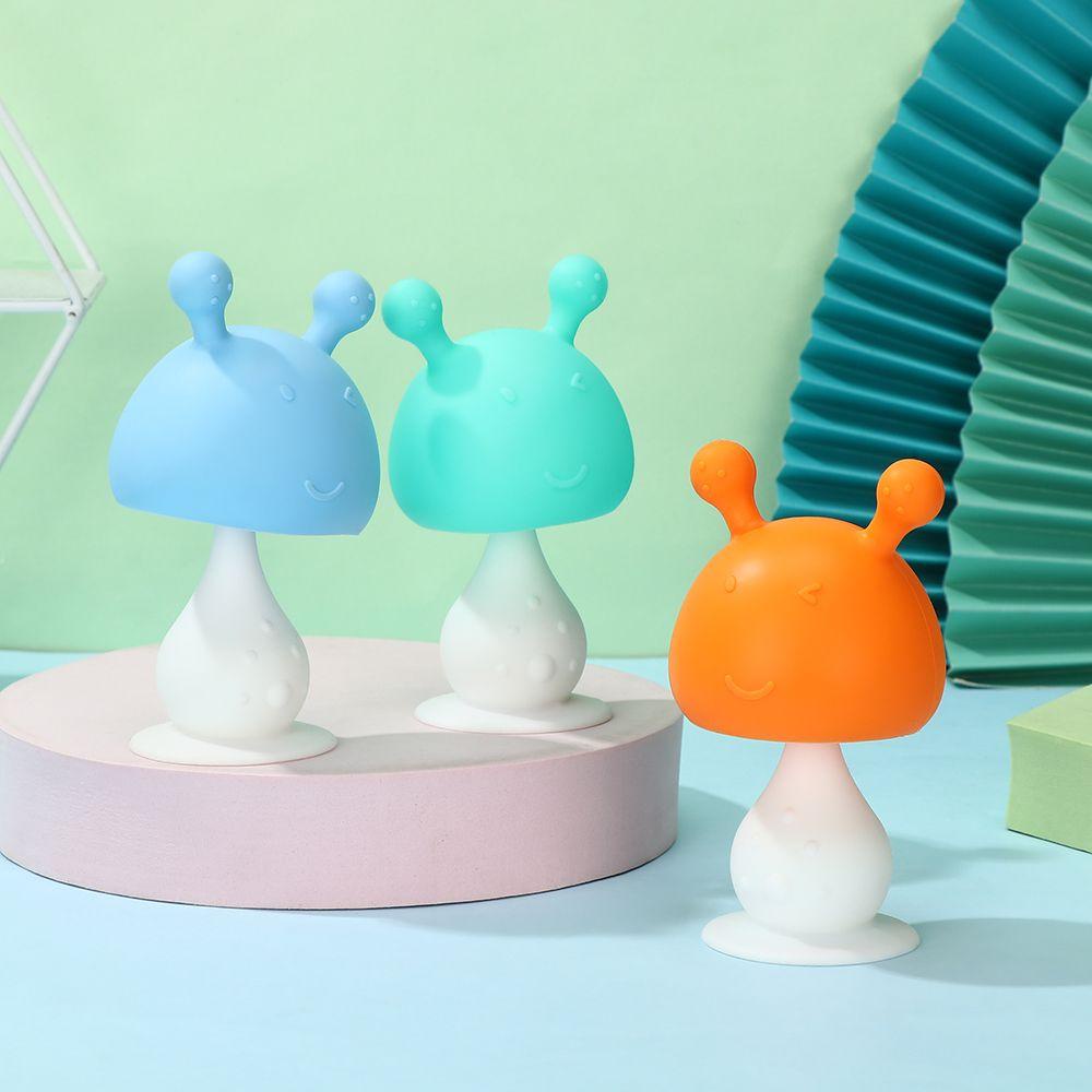 Đồ Chơi Gặm Nướu Hình Nấm Dễ Thương Cho Bé