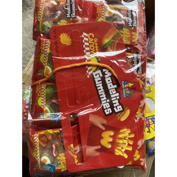bịch 40 chiếc kẹo dẻo nhiều hình Gummies Candy