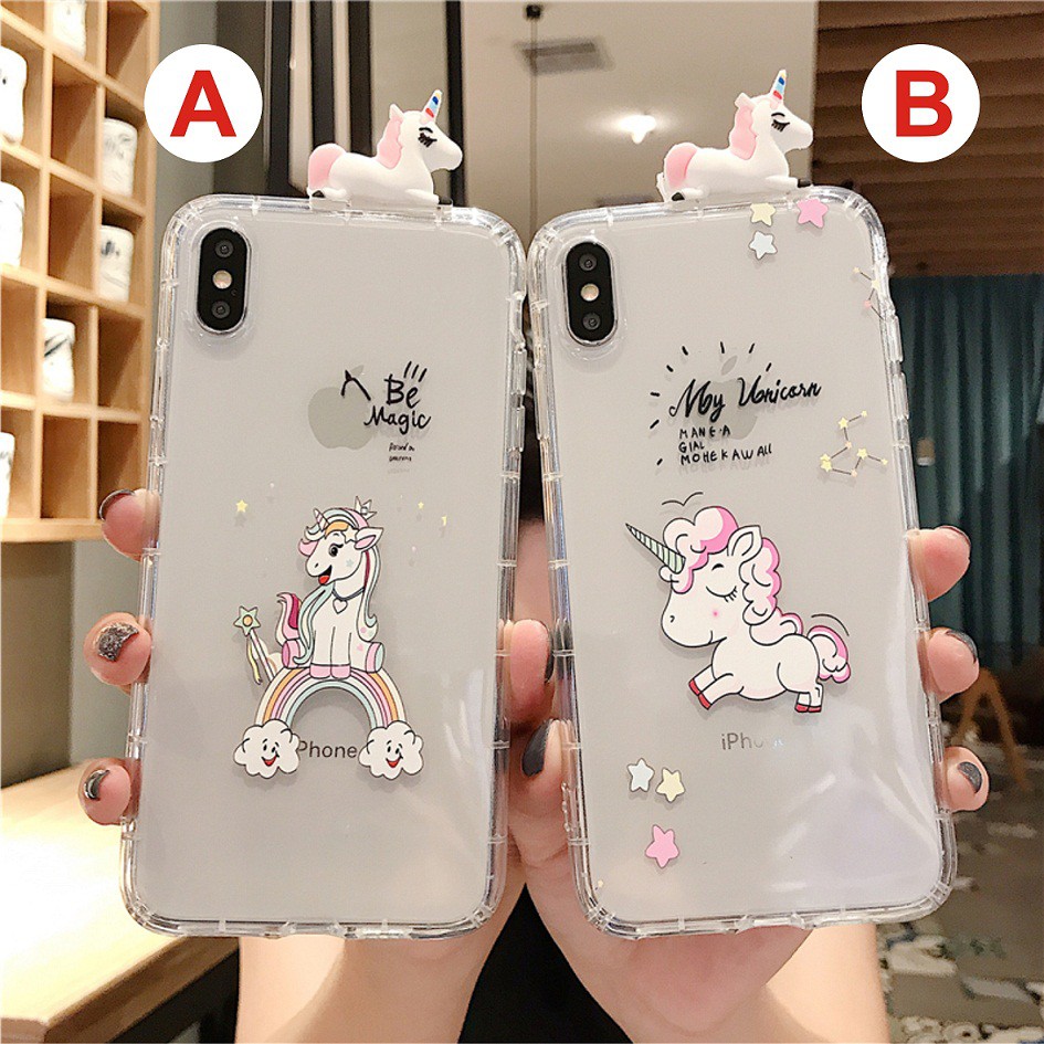 [ IPHONE ] Ốp Lưng Silicon Chống Sốc My Unicorn - I011
