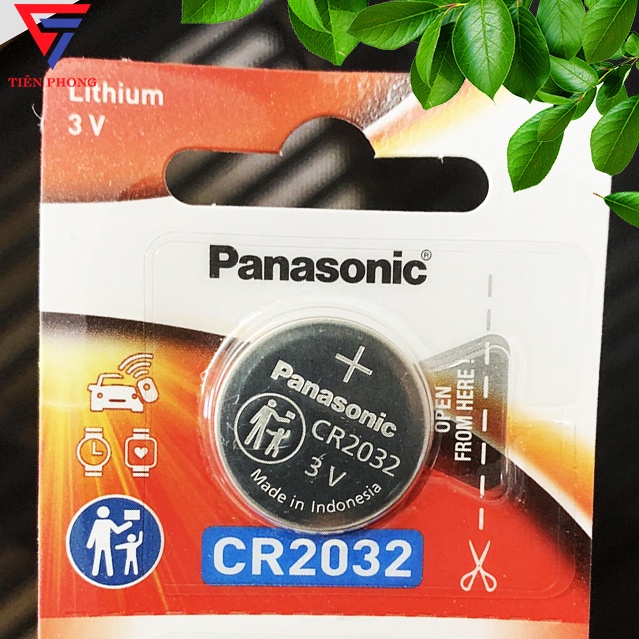 [VỈ 5 VIÊN] Pin điều khiển ô tô CR2032, CR2025, CR2016 Panasonic Lithium 3V chính hãng
