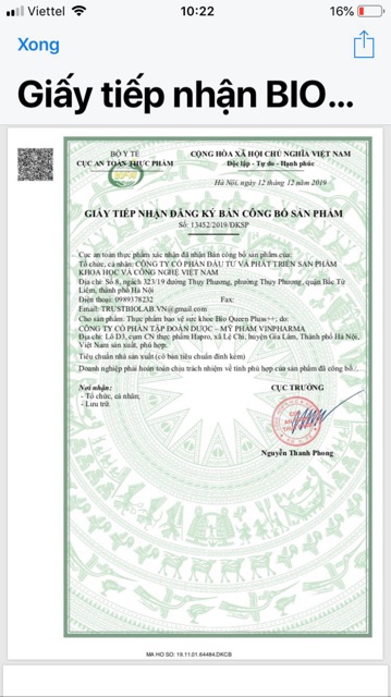 TINH CHẤT BIOQUEEN PLUSS - CÂN BẰNG NỘI TIẾT TỐ NỮ, BỔ HUYẾT, TRẮNG MỊN DA | Thế Giới Skin Care