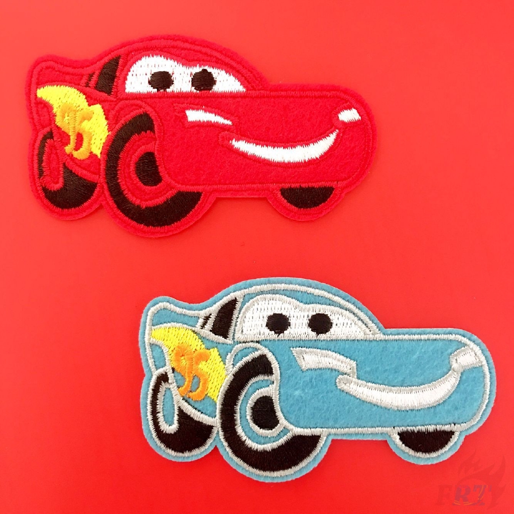 Miếng vá hình ô tô S-3 P 1 Lightning McQueen hoạt hình tự làm