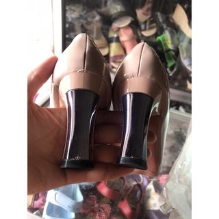Giày nữ 7p da bóng Phúc Bảo mới