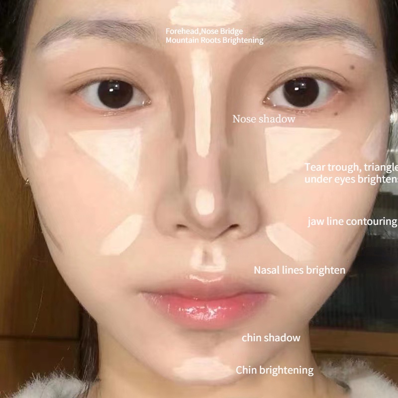 Kem Che Khuyết Điểm Dạng Lỏng Dưỡng Ẩm Che Phủ Mụn Và Vết Mụn Lâu Trôi Không Dễ Phai